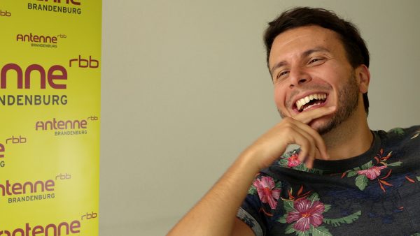 Armando Quattrone im Antenne Brandenburg Interview