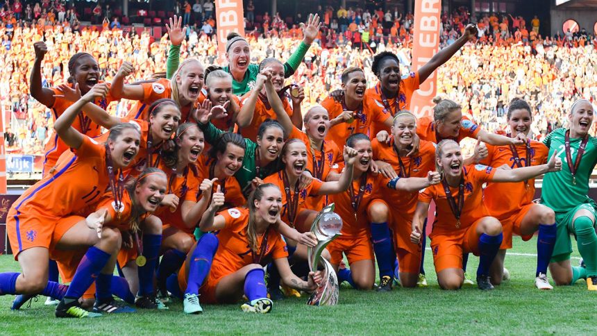 Frauenfußball EM 2017. Die Holländerinnen habe es geschafft. Sie sind Europameister!
