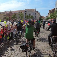 Tour de Prignitz 2019, Einfahrt in Wittenberge